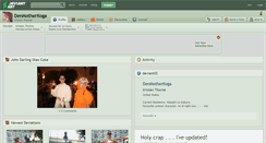 Desktop Screenshot of denmotherkoga.deviantart.com