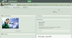 Desktop Screenshot of marcus-flint.deviantart.com