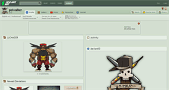 Desktop Screenshot of polwalker.deviantart.com