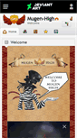 Mobile Screenshot of mugen-high.deviantart.com