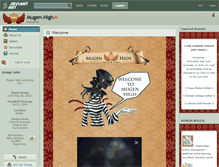 Tablet Screenshot of mugen-high.deviantart.com