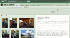 Desktop Screenshot of niko-the-hedgehog.deviantart.com
