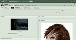 Desktop Screenshot of cinges.deviantart.com