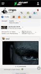 Mobile Screenshot of cinges.deviantart.com