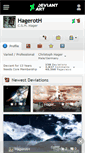Mobile Screenshot of hageroth.deviantart.com