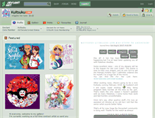 Tablet Screenshot of kuitsuku.deviantart.com