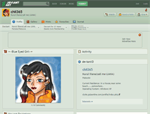 Tablet Screenshot of chii365.deviantart.com