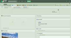 Desktop Screenshot of cekos.deviantart.com