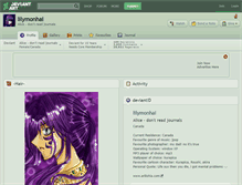 Tablet Screenshot of lilymonhai.deviantart.com