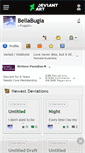 Mobile Screenshot of bellabugia.deviantart.com