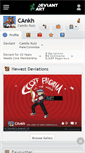 Mobile Screenshot of cankh.deviantart.com