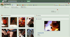 Desktop Screenshot of chachaaa-8d.deviantart.com