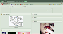 Desktop Screenshot of larissarainey.deviantart.com