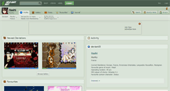 Desktop Screenshot of itashi.deviantart.com