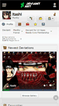 Mobile Screenshot of itashi.deviantart.com