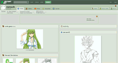 Desktop Screenshot of memocih.deviantart.com
