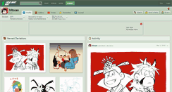 Desktop Screenshot of hitosan.deviantart.com
