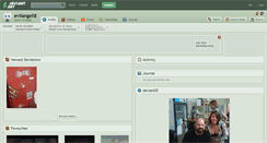Desktop Screenshot of evilangell8.deviantart.com