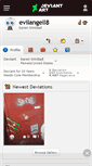 Mobile Screenshot of evilangell8.deviantart.com