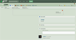 Desktop Screenshot of jubago.deviantart.com