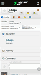 Mobile Screenshot of jubago.deviantart.com