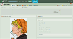 Desktop Screenshot of andressacz.deviantart.com