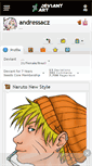 Mobile Screenshot of andressacz.deviantart.com