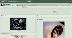 Desktop Screenshot of da-monkey.deviantart.com