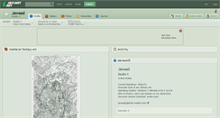Desktop Screenshot of jawaad.deviantart.com