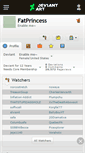 Mobile Screenshot of fatprincess.deviantart.com