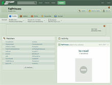 Tablet Screenshot of fatprincess.deviantart.com