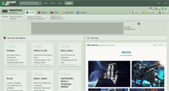 Desktop Screenshot of noorelven.deviantart.com