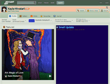 Tablet Screenshot of kayla-hiwatari.deviantart.com