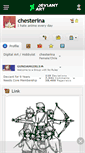 Mobile Screenshot of chesterina.deviantart.com