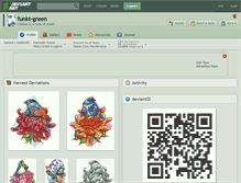 Tablet Screenshot of funkt-green.deviantart.com