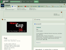 Tablet Screenshot of celenai.deviantart.com