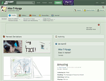 Tablet Screenshot of miss-t-hyuga.deviantart.com