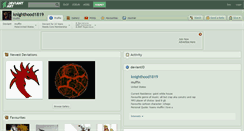 Desktop Screenshot of knighthood1819.deviantart.com