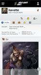 Mobile Screenshot of kawette.deviantart.com