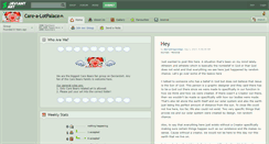 Desktop Screenshot of care-a-lotpalace.deviantart.com