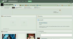 Desktop Screenshot of deviant-defaroe.deviantart.com