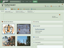 Tablet Screenshot of furifuri-muraki1.deviantart.com