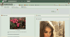 Desktop Screenshot of energizerbunnie.deviantart.com