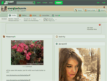 Tablet Screenshot of energizerbunnie.deviantart.com