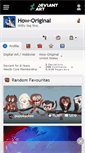 Mobile Screenshot of how-original.deviantart.com
