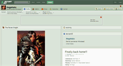 Desktop Screenshot of megamako.deviantart.com