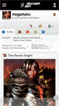 Mobile Screenshot of megamako.deviantart.com