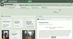 Desktop Screenshot of chipmunklegion.deviantart.com