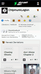 Mobile Screenshot of chipmunklegion.deviantart.com