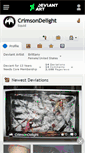 Mobile Screenshot of crimsondelight.deviantart.com